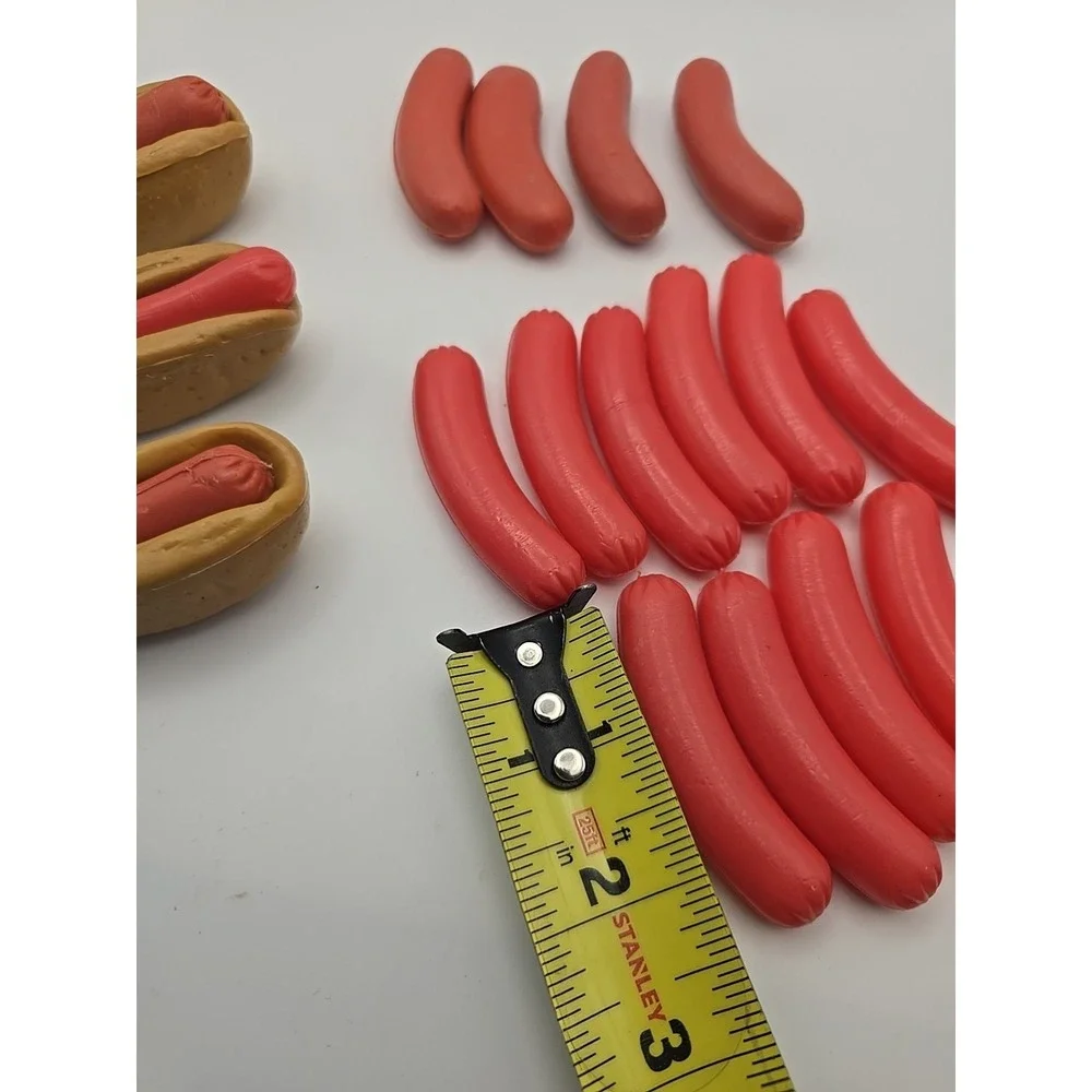 Vintage Mini Play Hot‎ Dogs And Buns